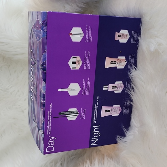 BNEW UNUSED CLINIQUE MORNING + NIGHT BEAUTY ESSENTIALS BIG BOX SET - Picture 8 of 17